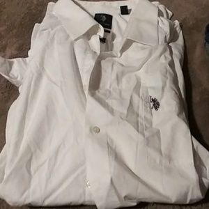 Mens long sleeved dress shirt 3x tall